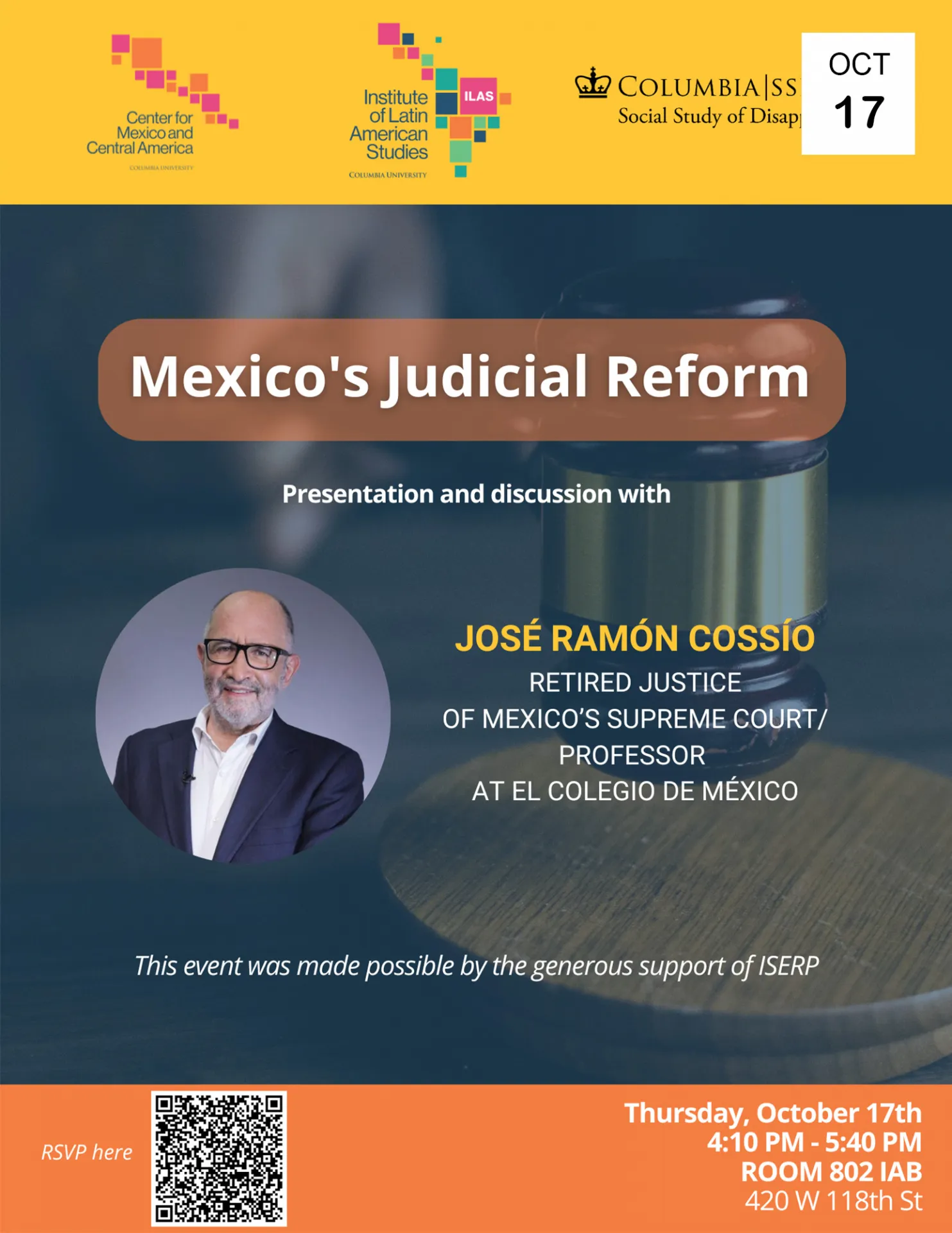 Mexico's Judicial Reform poster